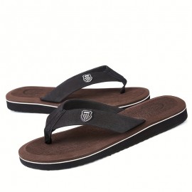 Men's Lightweight Non-Slip Flip Flops, Quick-Drying Comfy Thong Sandals For Indoor Outdoor, Summer
