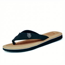 Men's Lightweight Non-Slip Flip Flops, Quick-Drying Comfy Thong Sandals For Indoor Outdoor, Summer