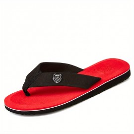 Men's Lightweight Non-Slip Flip Flops, Quick-Drying Comfy Thong Sandals For Indoor Outdoor, Summer