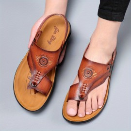 Men's Bunion Corrector Flip Flops, Quick-Drying Comfy Thong Sandals For Indoor Outdoor, Summer