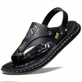 Men's Bunion Corrector Flip Flops, Quick-Drying Comfy Thong Sandals For Indoor Outdoor, Summer