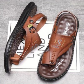 Men's Bunion Corrector Flip Flops, Quick-Drying Comfy Thong Sandals For Indoor Outdoor, Summer
