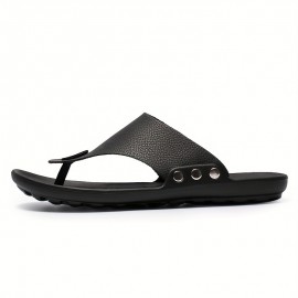Unisex Trendy Simple Breathable Non-slip Slip On Sandals Casual Summer Beach Outdoors Slippers For Men Women