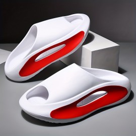 Men's Non-Slip Comfortable Platform Slides For Indoor & Outdoor, Summer