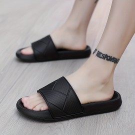 Men's Comfortable Quick-Drying Non-Slip Slides For Indoor & Outdoor, Summer