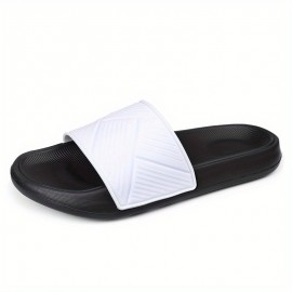 Men's Comfortable Quick-Drying Non-Slip Slides For Indoor & Outdoor, Summer