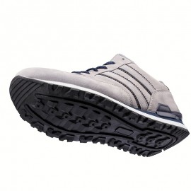 Men's Lace Up Trendy Running Shoes, Comfy Non Slip Soft Sole Sneakers For Men's Outdoor Activities
