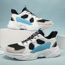 Men's Lightweight Breathable Lace Up Casual Sport Shoes Sneakers
